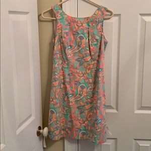 Lilly Pulitzer 00 pink, green, blue dress